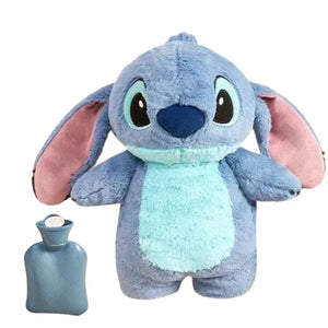 Botella de agua caliente de peluche Lilo & Stitch