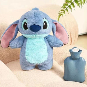 Botella de agua caliente de peluche Lilo & Stitch